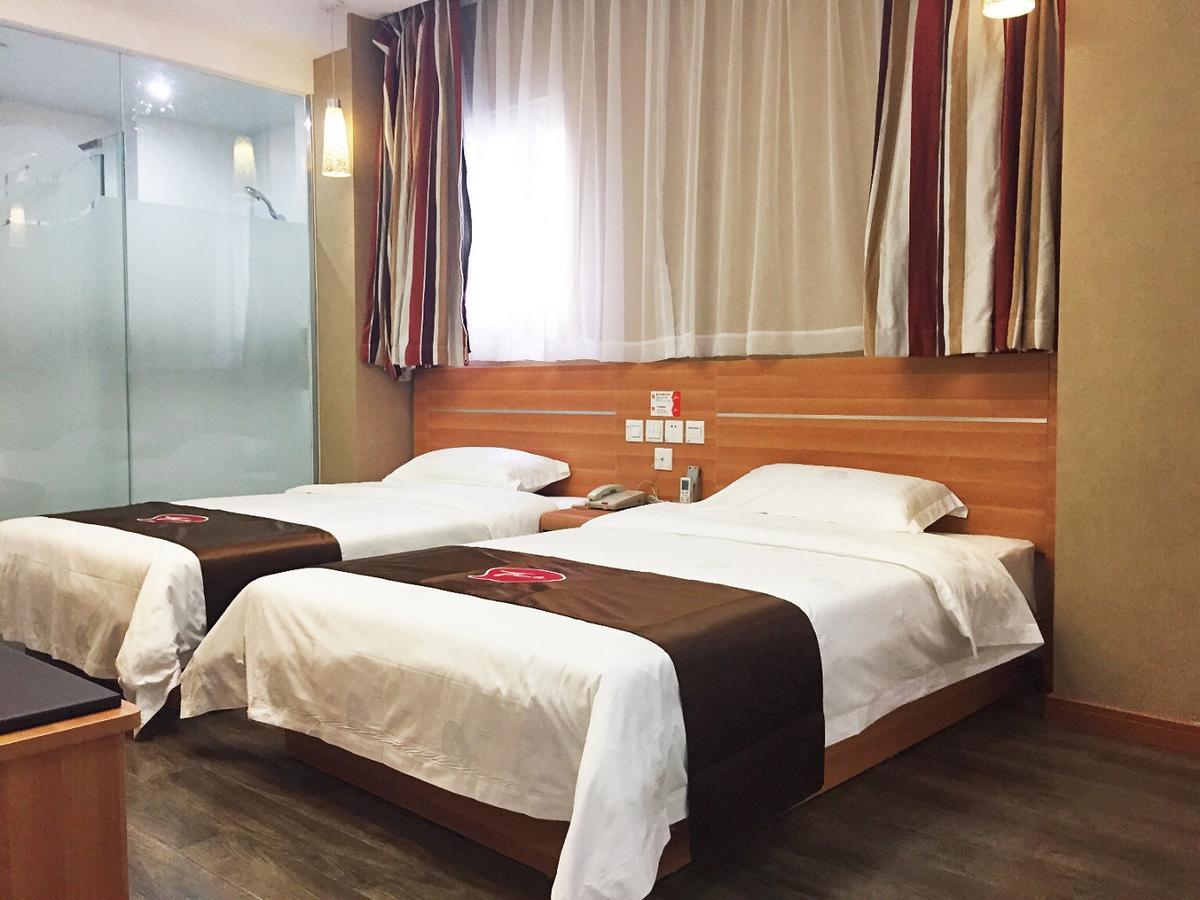 Thank Inn Chain Hotel Guangdong Shenzhen Baoan International Airport Exterior photo